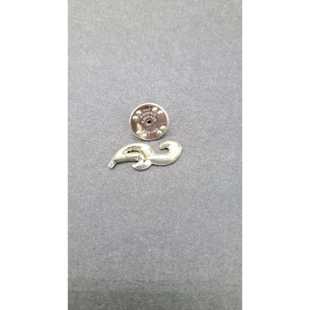 Vintage Letter J Brooch Rhinestones 1 Inch Jenny Jan Judy Jess June Alphabet Pin - Picture 4 of 7